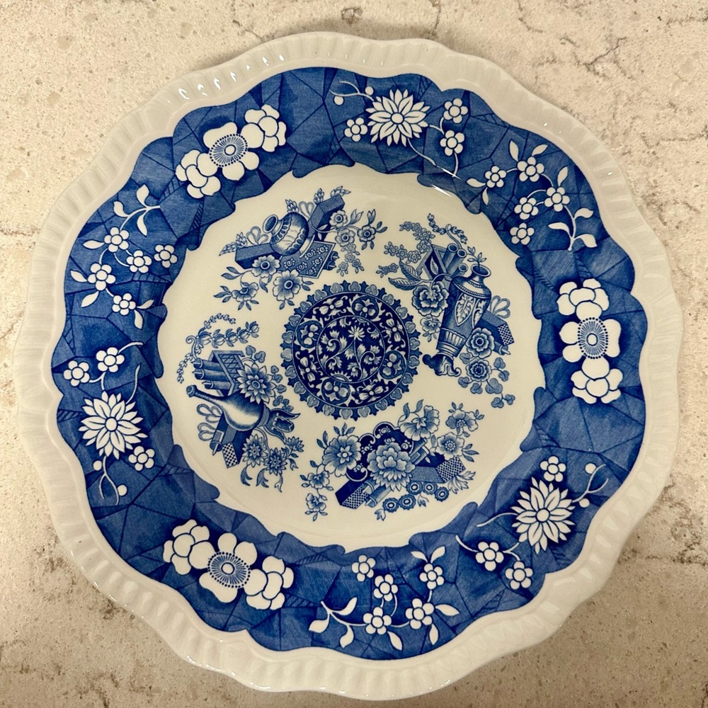 The Spode Blue Room Collection-Regency Series called “Trophies” by Spode